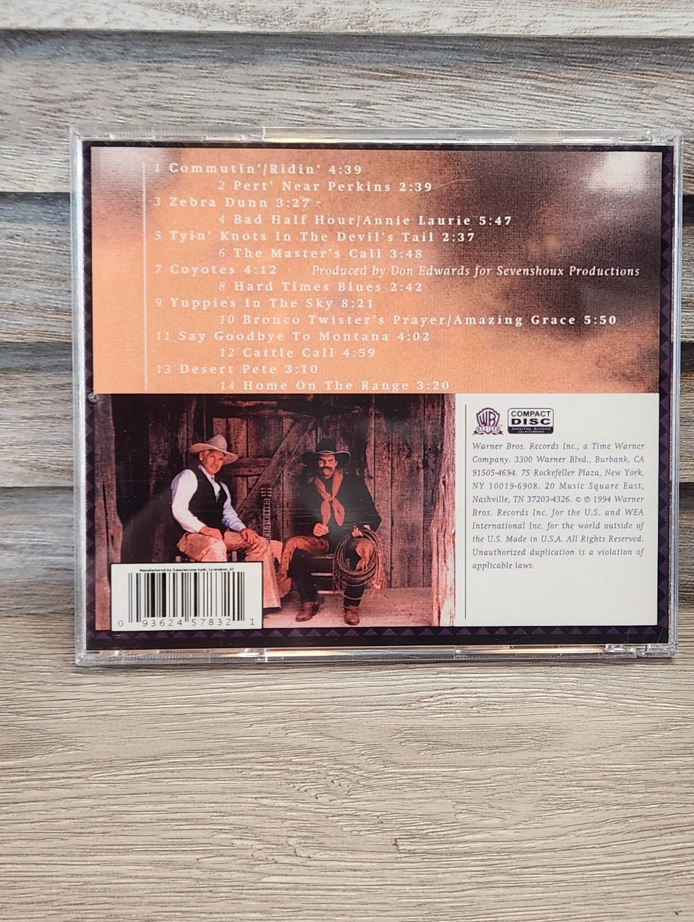 Bard & the Balladeer: Live from Cowtown CD - Picture 2 of 4